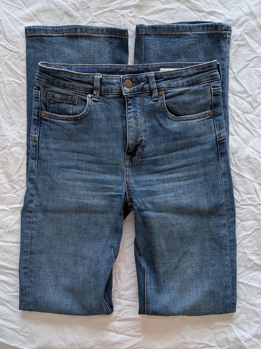 Zara High Rise Bootcut Jeans